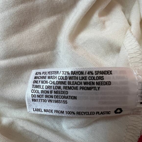 Isabel Maternity Happy Mama Cream Graphic Tank Top - Size XL - NWT - Picture 4 of 5